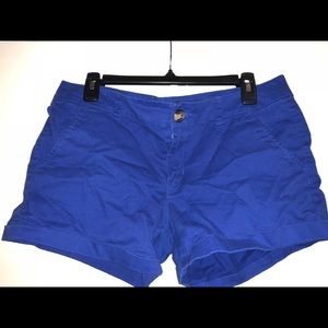 blue shorts!